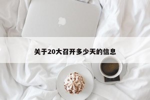 关于20大召开多少天的信息