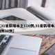 【31省新增本土110例,31省新增本土病例30例】