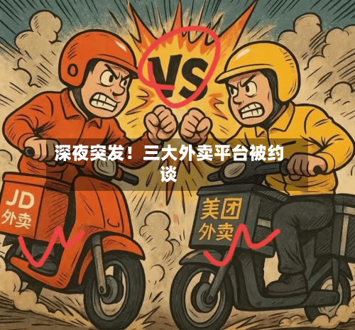 深夜突发!三大外卖平台被约谈