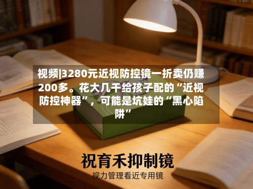 视频|3280元近视防控镜一折卖仍赚200多。花大几千给孩子配的“近视防控神器”,可能是坑娃的“黑心陷阱”